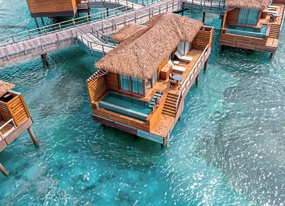 Princess Senses the Mangrove - Wohnbeispiel Overwater Villa with Infinity Pool (Zimmercodierung VB1)