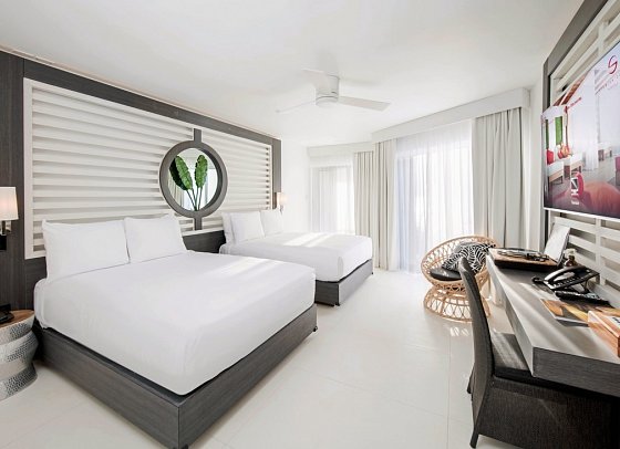 S Hotel Montego Bay - Wohnbeispiel Deluxe Double Room Ocean View (Zimmercodierung U1M)