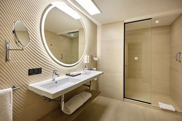 RIU Palace Aquarelle - Wohnbeispiel Two Bedroom Sea Side Family Room (Zimmercodierung OB1)