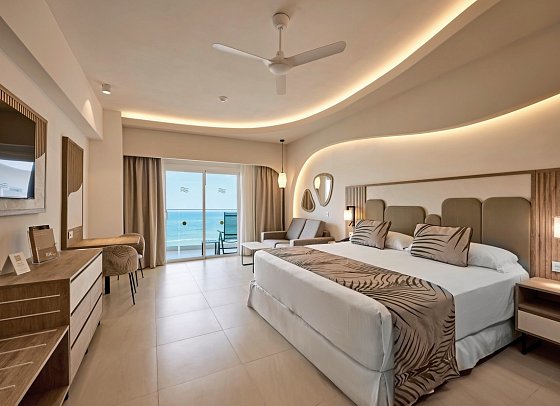 RIU Palace Aquarelle - Wohnbeispiel Junior Suite Sea Side (Zimmercodierung JBC)