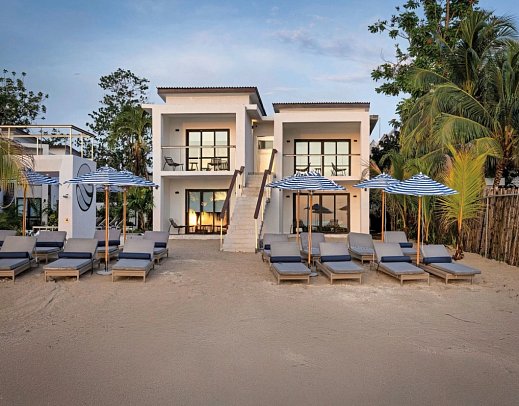 Negril FootePrints Hotel - Wohnbeispiel Ocean Front Suite (Zimmercodierungen W7O & W9O)