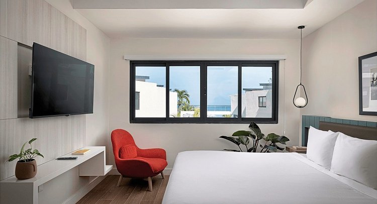 Negril FootePrints Hotel - Wohnbeispiel Ocean Front King Suite (Zimmercodierung W9O)