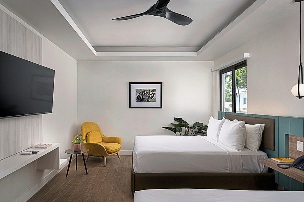 Negril FootePrints Hotel - Wohnbeispiel Hotel Suite Double (Zimmercodierung W2G)