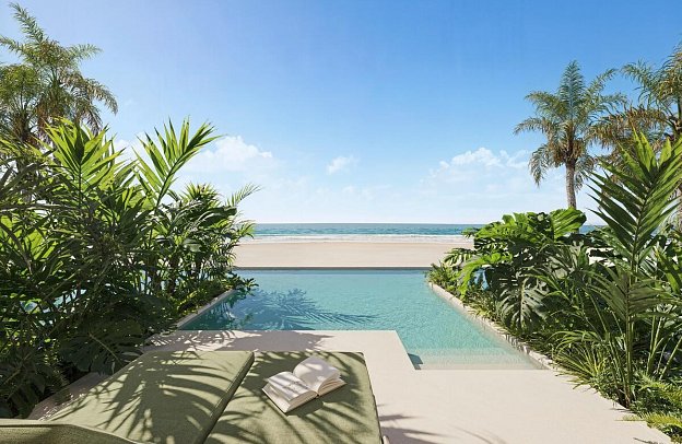 JOIA Rose Hall by Iberostar - Wohnbeispiel Ocean Front Swim Out Butler Service Suite (Zimmercodierung W1Q)