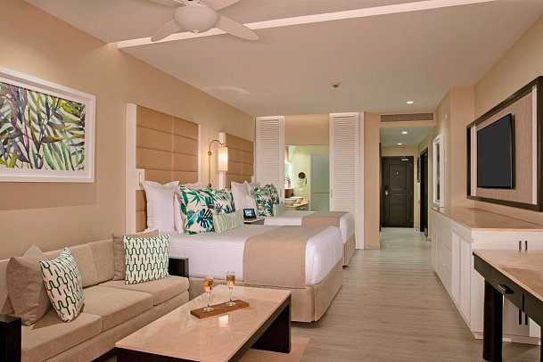 Secrets Wild Orchid Montego Bay - Wohnbeispiel Juniorsuite Ocean View (Zimmercodierung JBM)