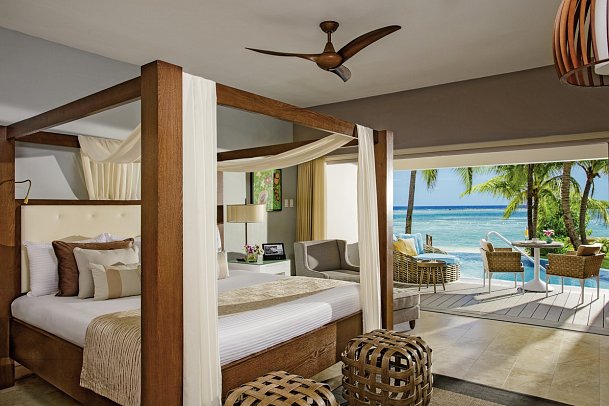 Zoëtry Montego Bay Jamaica - Wohnbeispiel Junior Suite Swim Out Ocean View (Zimmercodierung JBQ)