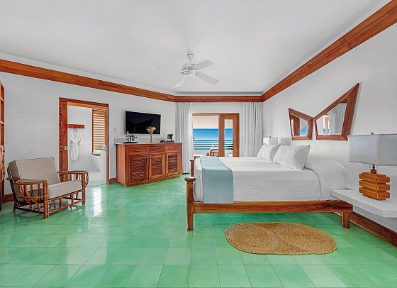 Couples Swept Away - Wohnbeispiel Great House Ocean Suite (Zimmercodierung B1C)