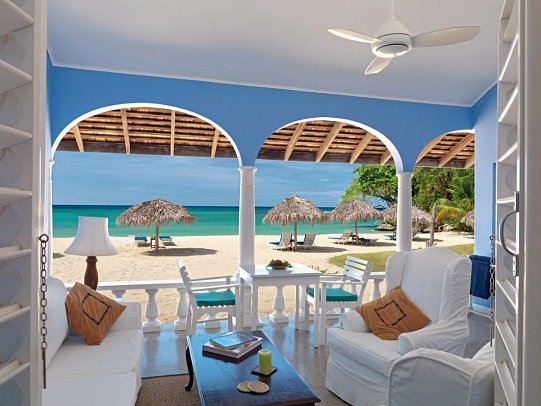 Jamaica Inn - Wohnbeispiel Premier Verandah Suite (Zimmercodierung JM1)