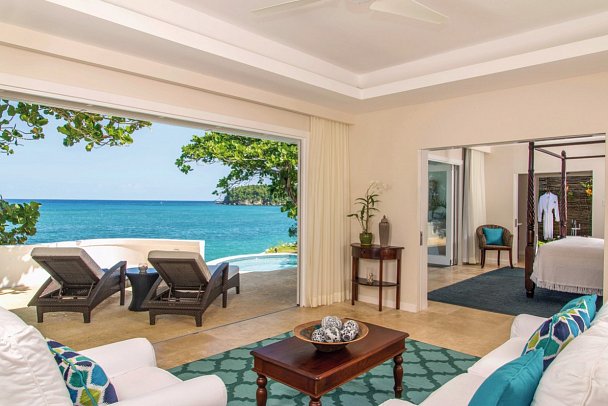 Jamaica Inn - Wohnbeispiel One Bedroom Cottage with Pool (Zimmercodierungen A1P & OB1)