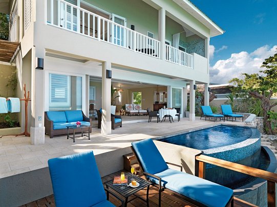 Jamaica Inn - Wohnbeispiel Cottage 7 (Zimmercodierung WD1)