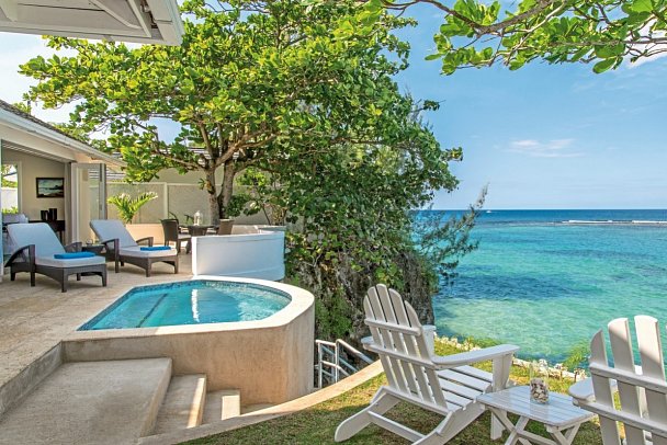 Jamaica Inn - Wohnbeispiel One Bedroom Cottage with Pool (Zimmercodierungen A1P & OB1)