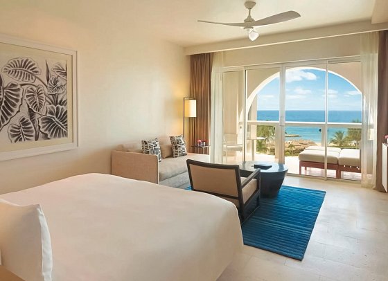 Hyatt Zilara Rose Hall - Wohnbeispiel Juniorsuite Oceanfront King (Zimmercodierung J9O)