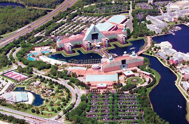 Walt Disney World Swan