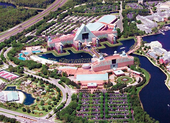 Walt Disney World Swan