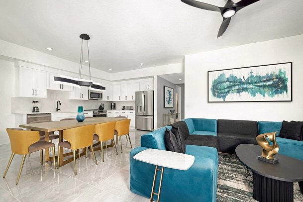 Villatel Orlando Resort Apartments by Marriott Bonvoy - Wohnbeispiel 3 Bedroom Apartment (Zimmercodierung WB2)