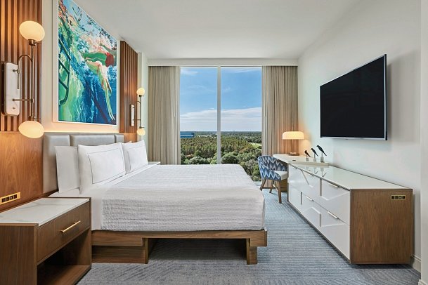 Walt Disney World Swan Reserve - Wohnbeispiel One bedroom Signature King Suite