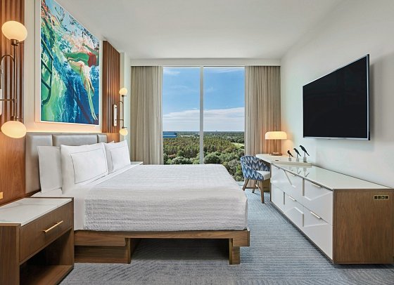 Walt Disney World Swan Reserve - Wohnbeispiel One bedroom Signature King Suite