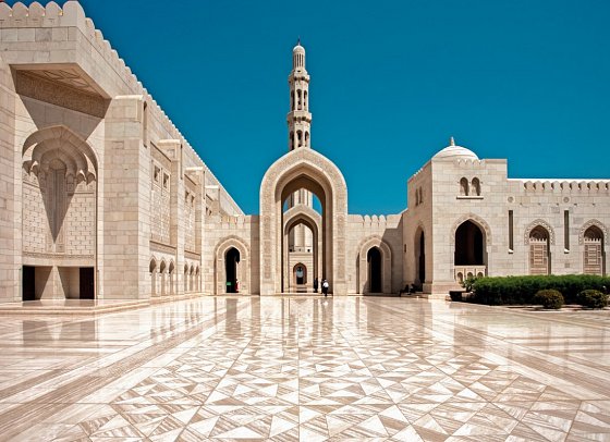 Oman: Von Gebirgen, Wüsten und Oasen - Sultan Qaboos Grand Mosque, Muscat