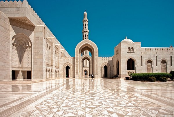 Oman: Von Gebirgen, Wüsten und Oasen - Sultan Qaboos Grand Mosque, Muscat