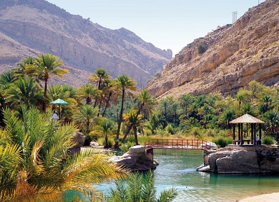 Oman: Von Gebirgen, Wüsten und Oasen - Wadi Bani Khalid