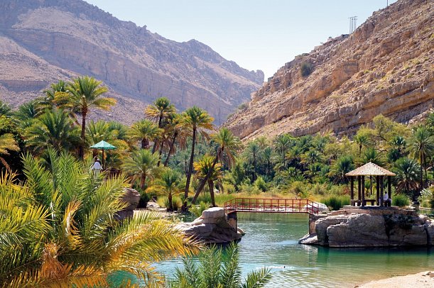 Oman: Von Gebirgen, Wüsten und Oasen - Wadi Bani Khalid