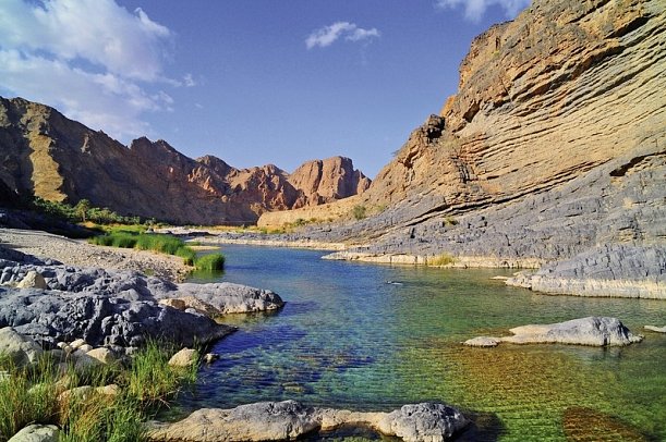 Oman: Von Gebirgen, Wüsten und Oasen - Wadi Bani Khalid