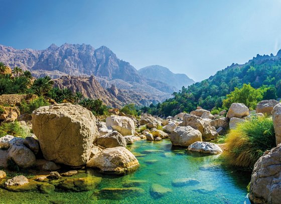 Oman: Von Gebirgen, Wüsten und Oasen - Wadi Tiwi