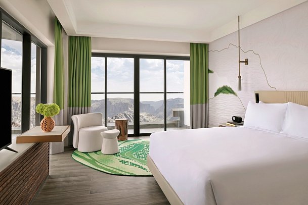Indigo Jabal Akhdar Resort & Spa - Wohnbeispiel Two Bedroom Canyon View Terrace Suite (Zimmercodierung WB3)