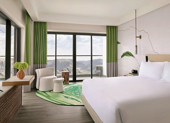 Hotel Indigo Jabal Akhdar Resort & Spa - Wohnbeispiel Two Bedroom Canyon View Terrace Suite (Zimmercodierung WB3)
