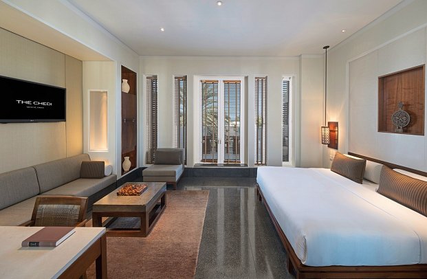 The Chedi Muscat - Wohnbeispiel Deluxe Club with Terrace (Zimmercodierung UL2)