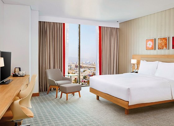 Hilton Garden Inn Muscat Al Khuwair - Wohnbeispiel Guest Room (Zimmercodierung UG1)