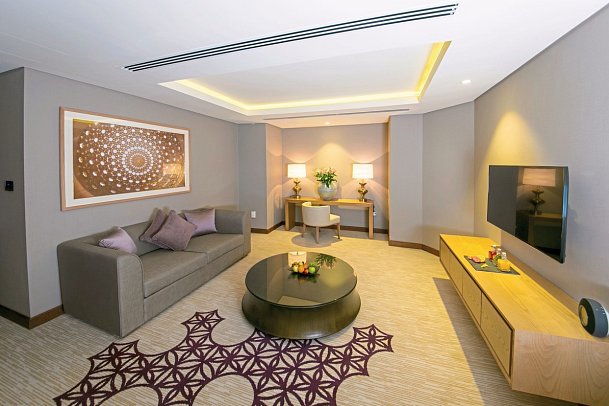 Grand Millennium Muscat - Wohnbeispiel Executive Suite (Zimmercodierung WT1)