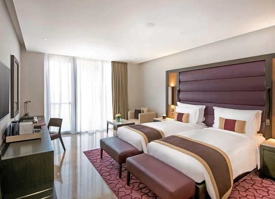 Kempinski Hotel Muscat - Wohnbeispiel 2 Bedroom Suite (Zimmercodierung WB2)