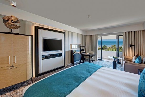 InterContinental Muscat - Wohnbeispiel Premium Sea View (Zimmercodierungen UMM & ULM)