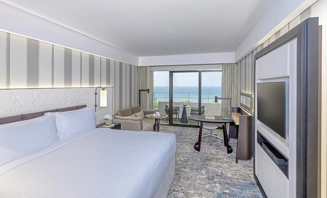 InterContinental Muscat - Wohnbeispiel Classic Sea View Room (Zimmercodierung UMM)