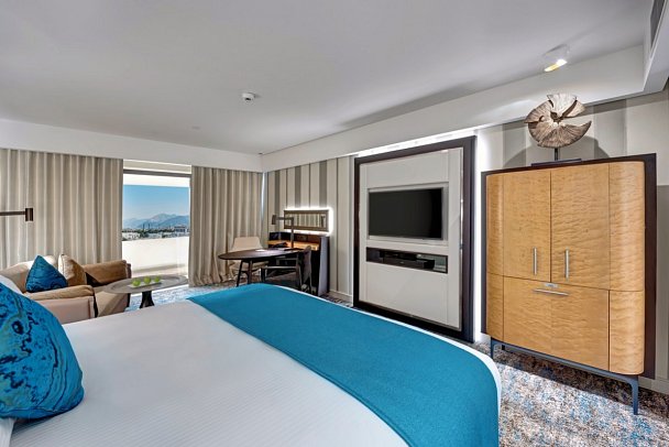 InterContinental Muscat - Wohnbeispiel Premium City View (Zimmercodierungen UMB & UL1)
