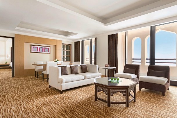Hilton Muscat Al Bandar - Wohnbeispiel Speciality Suite (Zimmercodierung WB2)