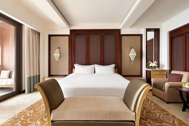 Al Husn Muscat - Wohnbeispiel One Bedroom Suite (Zimmercodierung WB1)