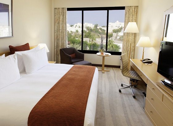 Crowne Plaza Muscat - Wohnbeispiel City View Room (Zimmercodierung UG1)