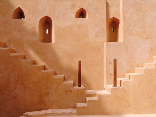 Oman entdecken - Architektur in Jabrin