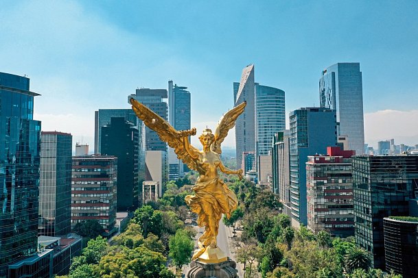 Kaleidoskop der Mayamystik – von Mexico City bis Guatemala - El Ángel de la Independencia, Mexico City