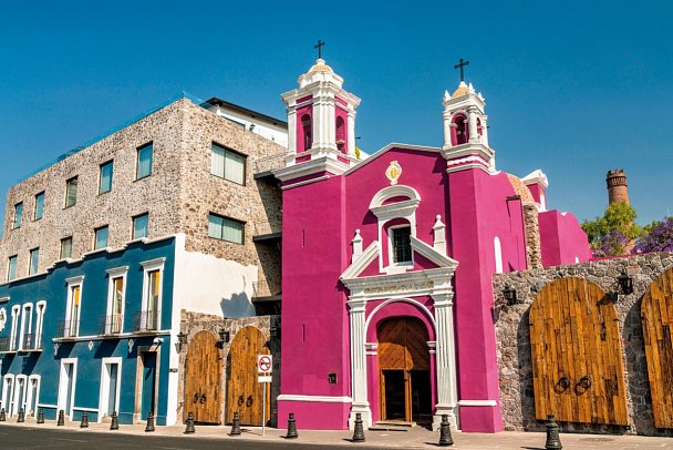 El Mexicano (Kleingruppenreise, ab Mexico City/bis Cancún) - Cirineo-Kapelle, Puebla