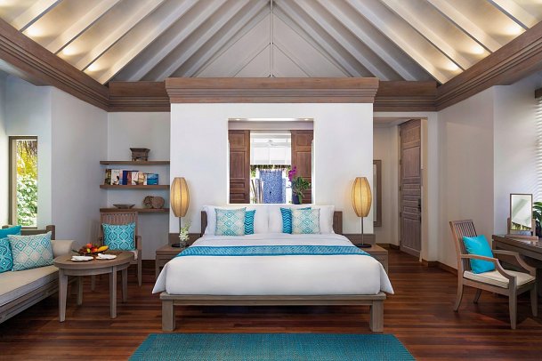 Anantara Dhigu Maldives Resort - Wohnbeispiel Sunrise-/Sunset Beach Villa (Zimmercodierungen VB1, VB2, VB3 & VB4)