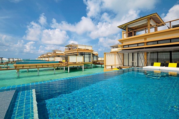 Angsana Velavaru - Wohnbeispiel InOcean Pool Villa (Zimmercodierung XB1)