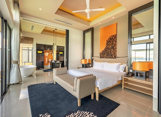 Angsana Velavaru Maldives - Wohnbeispiel InOcean Pool Villa (Zimmercodierung XB1)