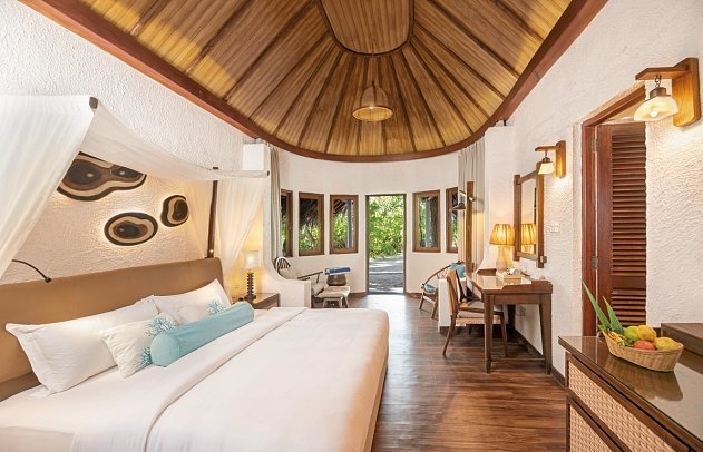 Makunudu Island - Wohnbeispiel Deluxe Beach Bungalow