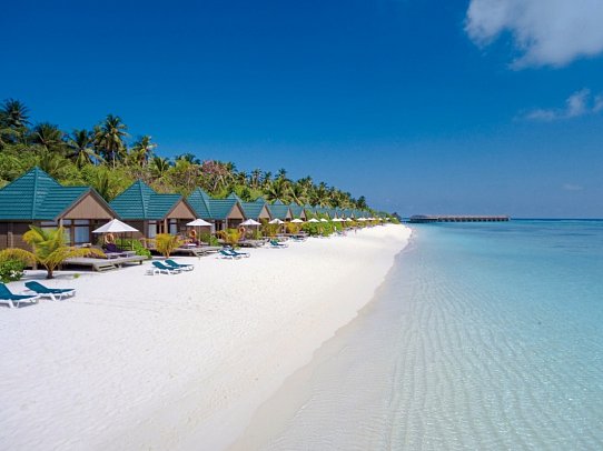 Meeru Maldives Resort Island - Wohnbeispiel Water Front Villa (Zimmercodierung VX1)