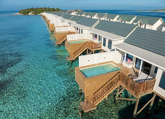 Sentido OBLU Helengeli - Wohnbeispiel Water Villa with Pool (Zimmercodierungen VX1 & VX2)