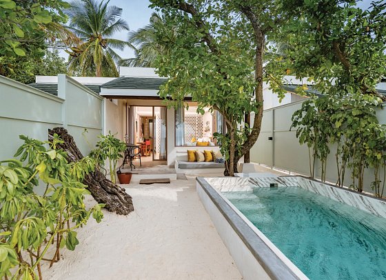 Sentido OBLU Helengeli - Wohnbeispiel Deluxe Beach Villa with Pool (Zimmercodierung VD2)
