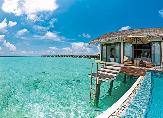 The Residence Maldives - Wohnbeispiel Water Pool Villa (Zimmercodierungen VX2, VX3, VX7 & VX8)